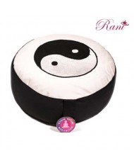 Cuscino meditazione tondo yin yang