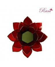 Porta candela fiore di loto 1 chakra