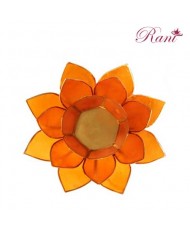 Porta candela fiore di loto 2 chakra