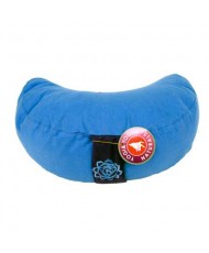 Cuscino mezza luna 5° chakra azzurro Cuscino mezza luna 5° chakra azzurro