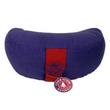 Cuscino mezza luna 7° chakra viola Cuscino mezza luna 7° chakra viola