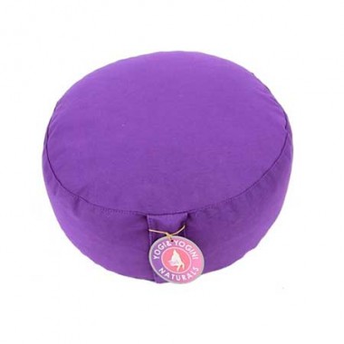 Cuscino meditazione tondo colore viola