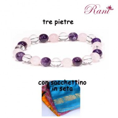 Bracciale tre pietre Bracciale tre pietre
